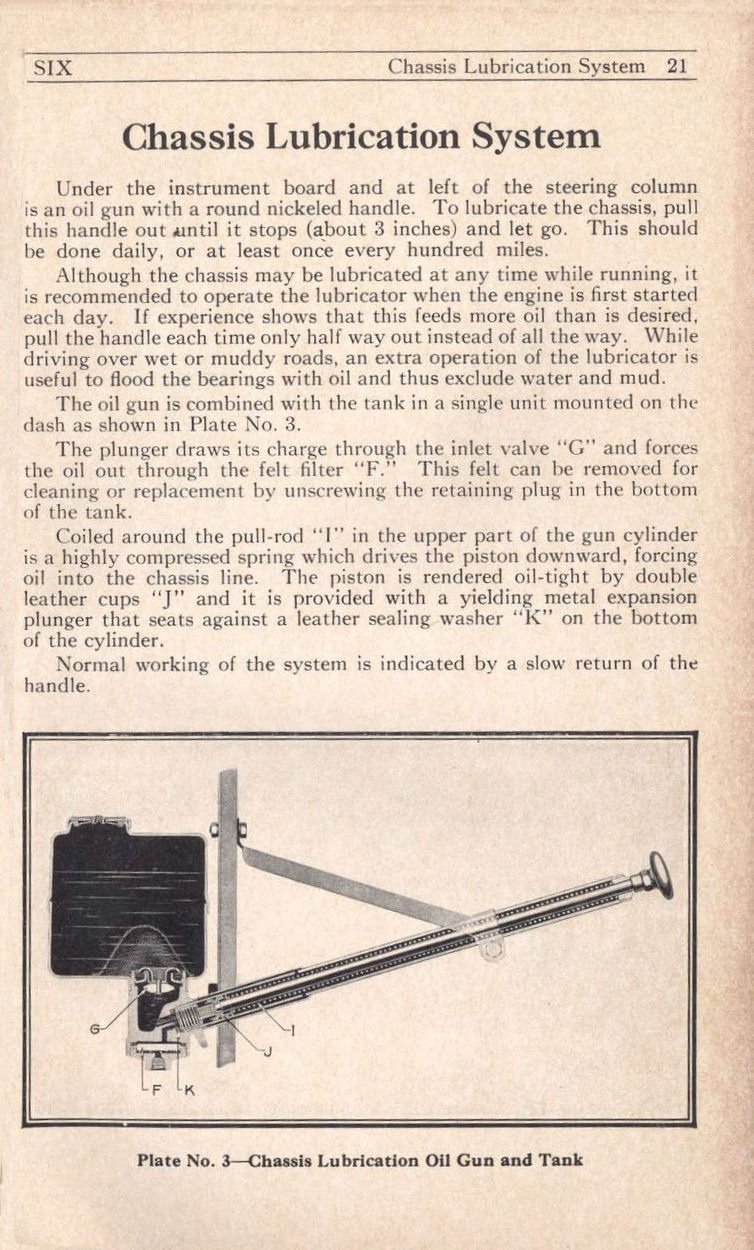 1927 Packard Six Owners Manual Page 26